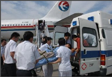 广州机场、火车站急救转院